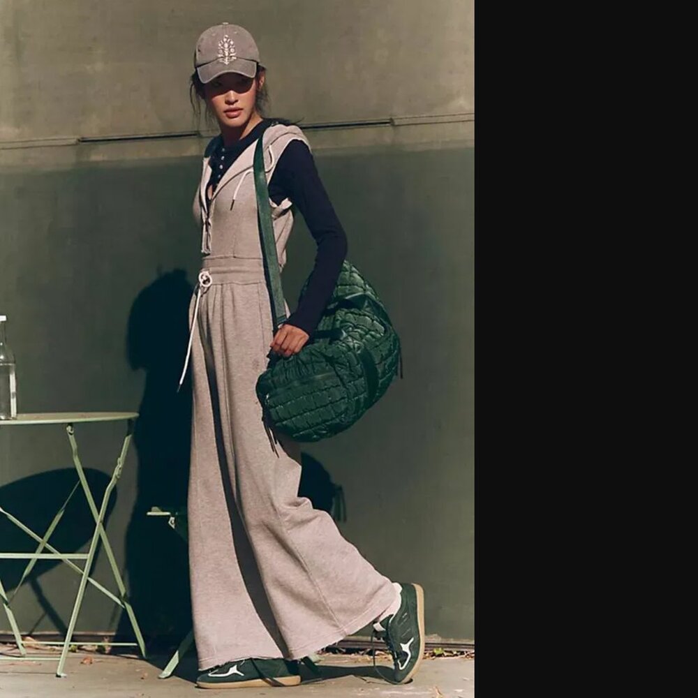 FP Movement by Free People Gray Jumpsuit